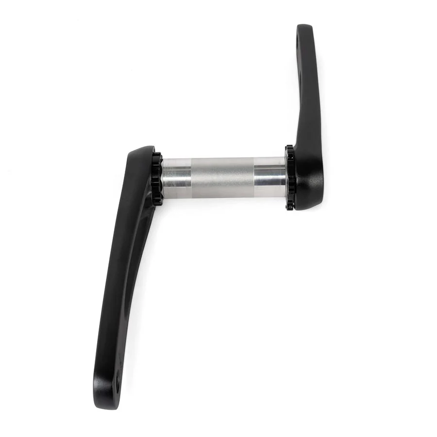 Seido Lyer Crankset Spindle: 30mm 30mm 175mm Black Road Disc Set