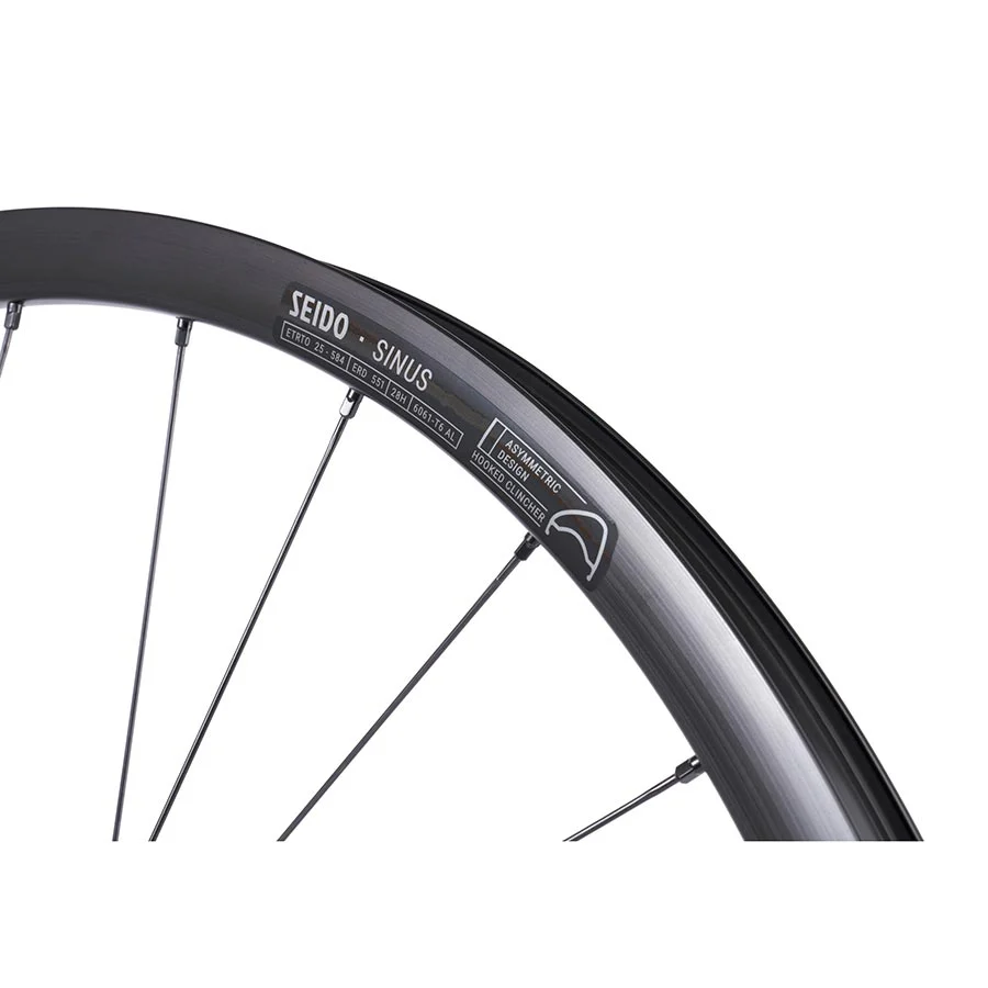 Seido Sinus Wheel Pair 650B / 584 Holes: 28 12mm TA F: 100mm R: 142mm Disc Center Lock Pair