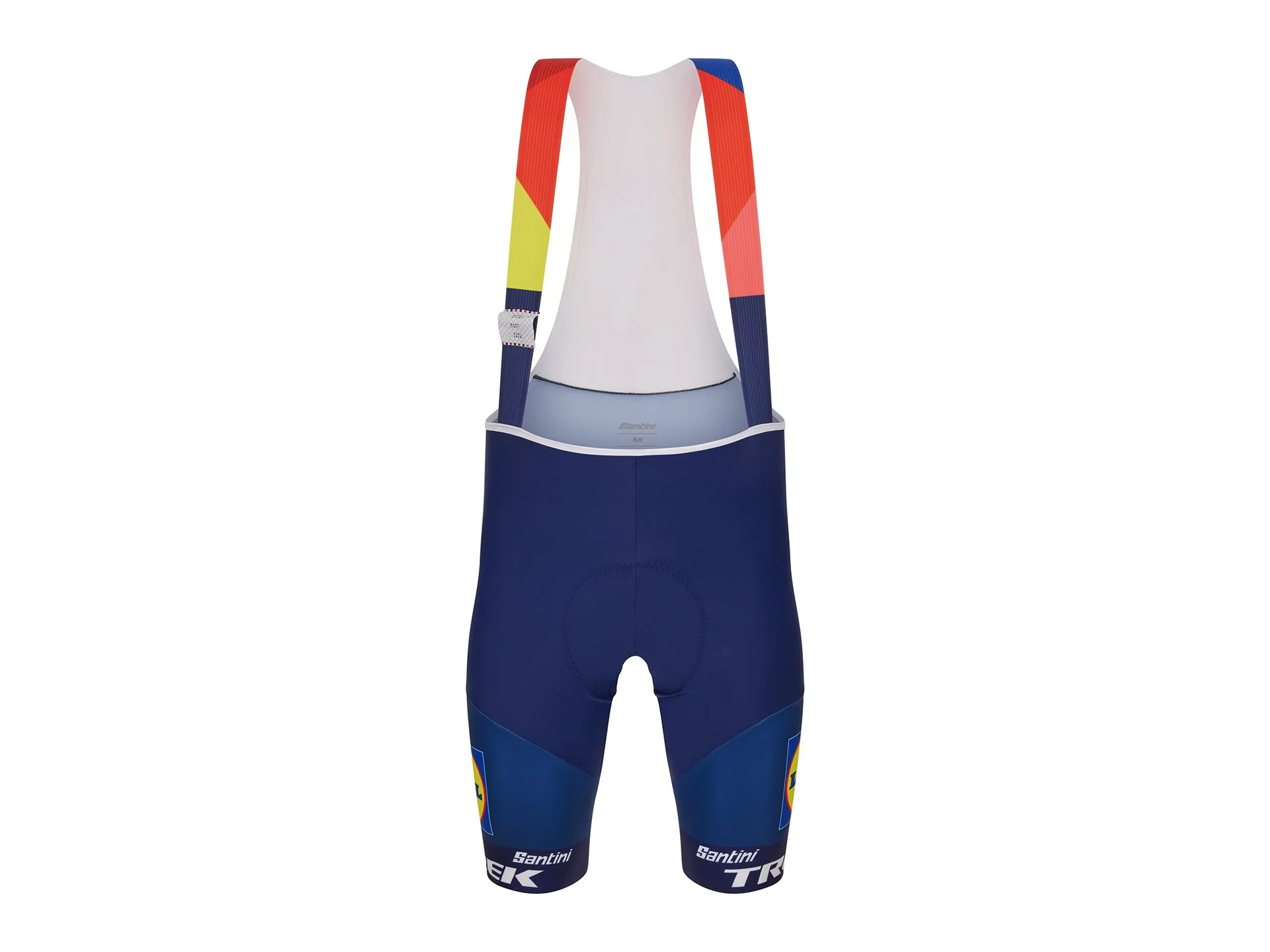 Short Santini Trek Team Bib X-Small Blue/Yellow