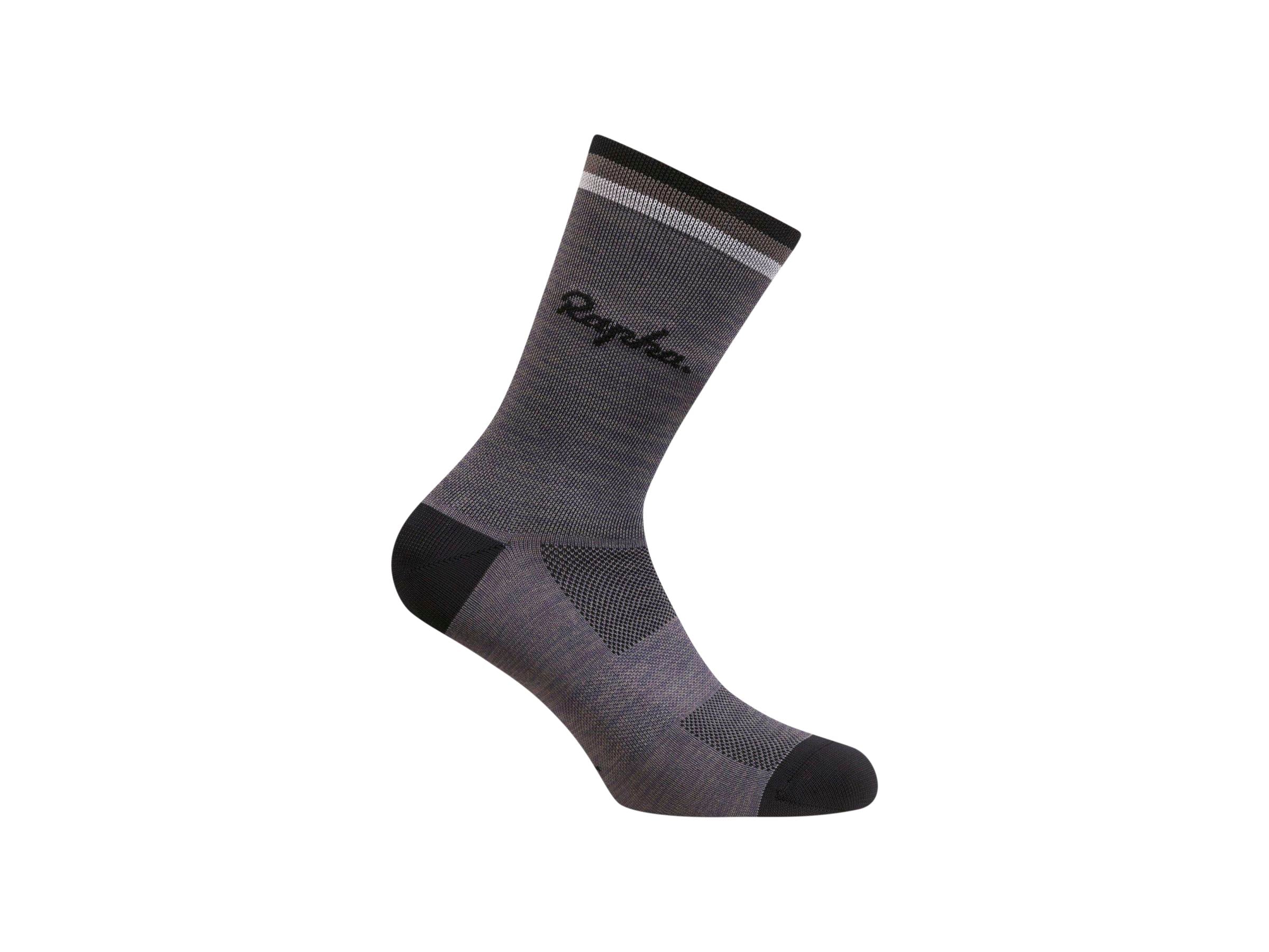 Sock Rapha Logo Small Grey
