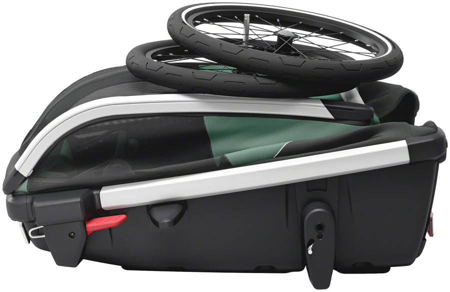 Thule Bexey Dog Bike Trailer- Hazy Green Large - Image 2