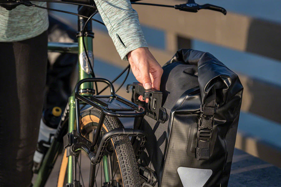 Topeak TetraRack R1 Front Rack Gravel/Road - Fork Blade Strap Mount QuickTrack Compatible BLK - Image 4