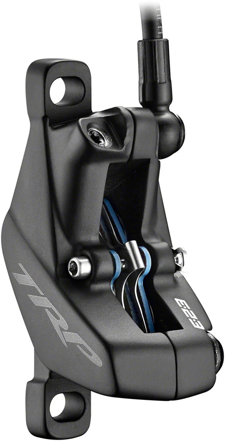 TRP EVO Pro HD-M9040 Disc Brake Lever - Left/Front Rear 1900mm Hose Post Mount 4-Piston BLK - Image 3