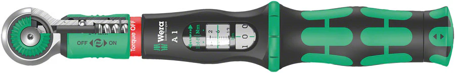 Wera Safe-Torque A 1 Torque Wrench - 1/4" Square Head Drive 2-12 Nm