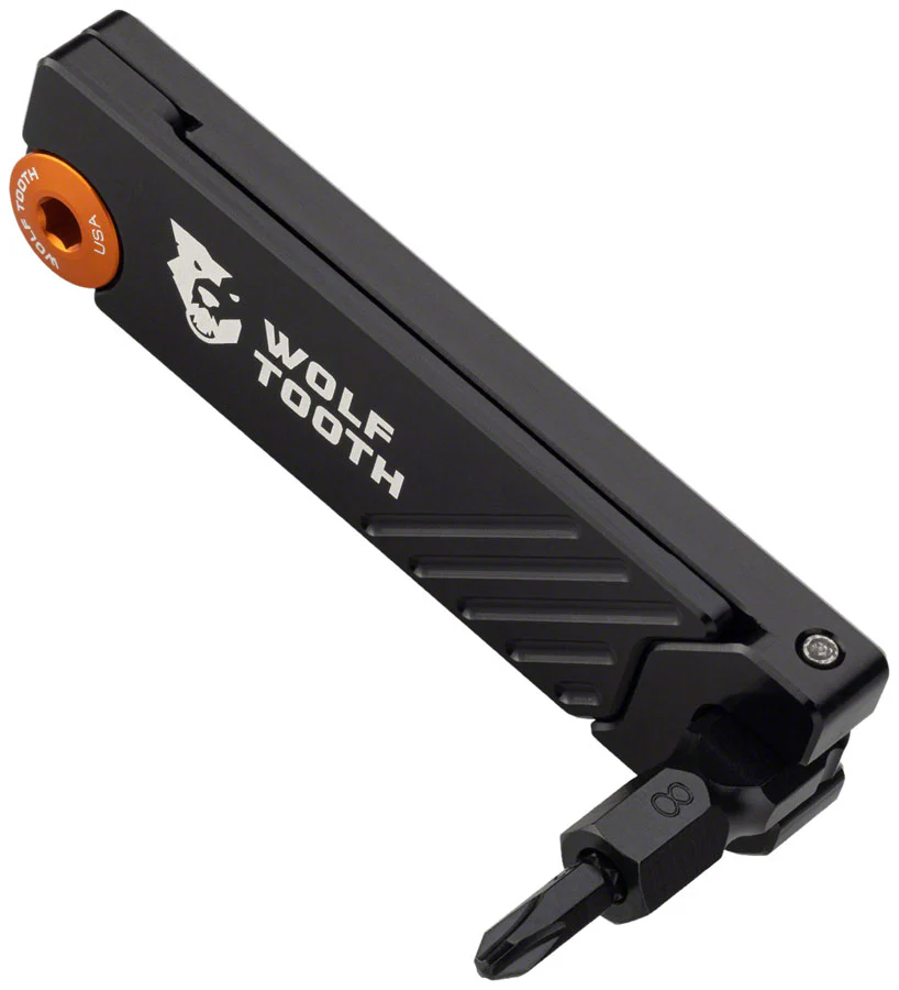 Wolf Tooth 6-Bit Hex Wrench Multi-Tool with Keyring - Gold - Image 4
